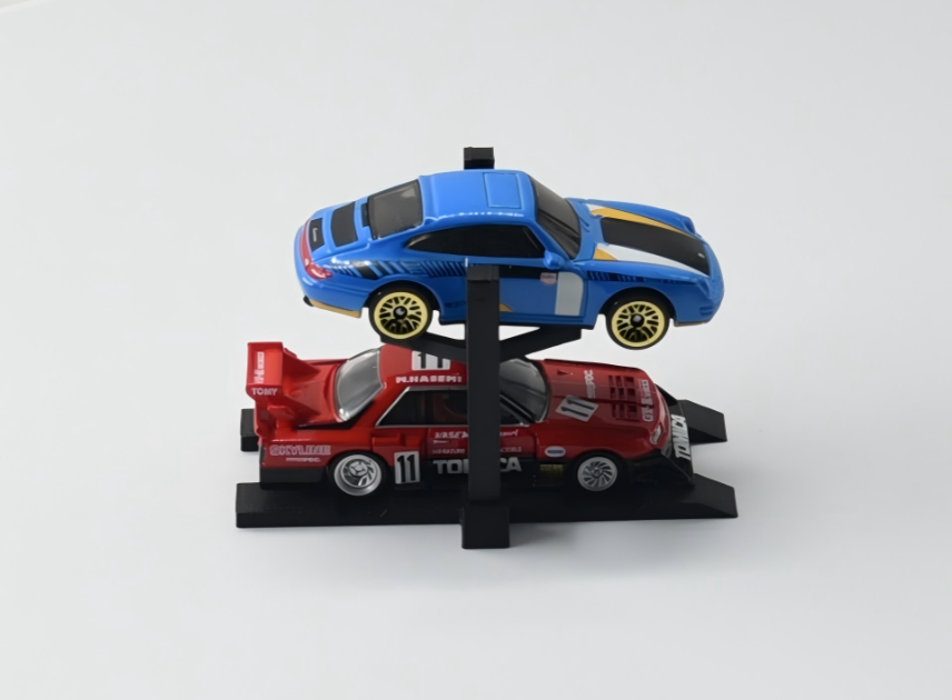 3D Printing Diecast Cars - Rak Parkir Satu Lapis 3D Print
