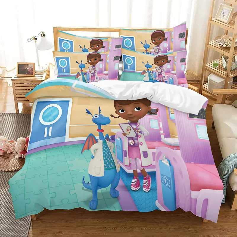 3D Printing Case - Music Doc McStuffins Sarung Selimut Cetak