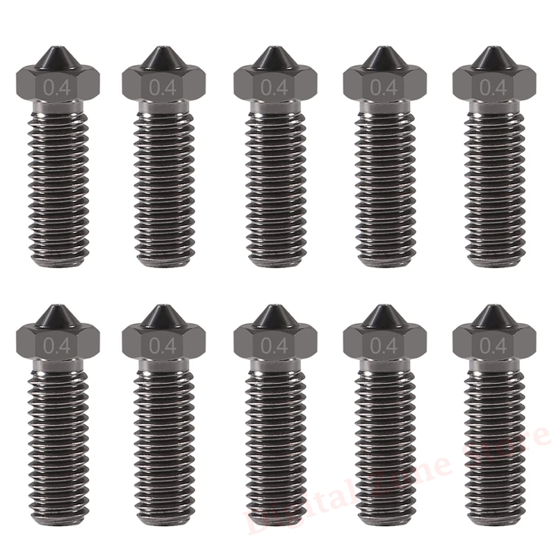 3D Printing Pdf - 10 buah V6 nozel gunung berapi