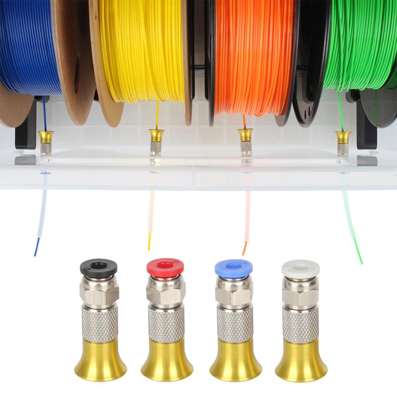 3D Printing Deck Box - 1/4PCS PC4-M6 Konektor Lurus Pneumatik 4*2.5mm