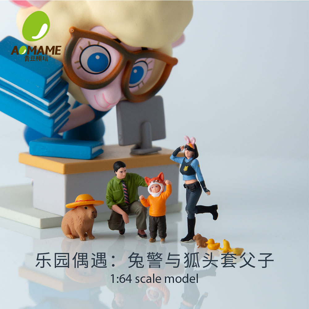 3D Printing Diecast Cars - Kicarmod 1:64 Seri Figur Kelinci Capibara