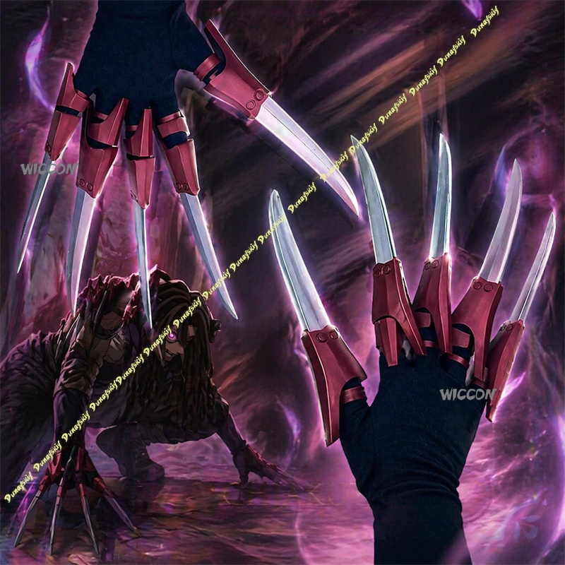 3D Printing Nails - Properti Cosplay Anime Gachiakuta Jabber Wonger