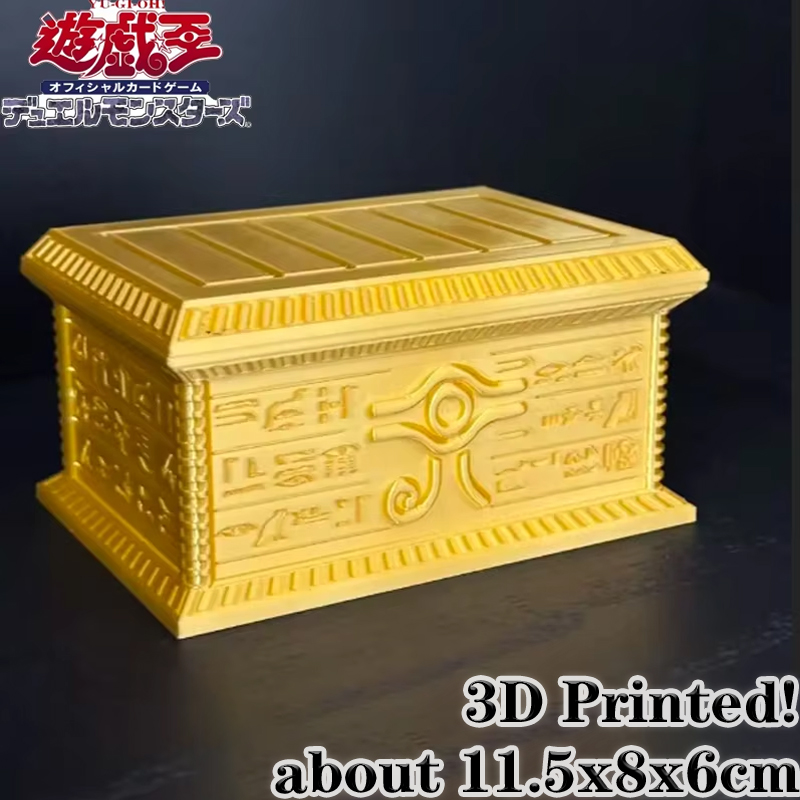 3D Printing Case - Kotak Penyimpanan Kartu Yu-Gi-Oh Gold Sarcophagus