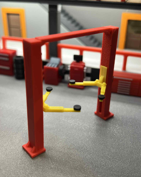Rak Parkir Satu Lapis 3D Print - 3D Printing Diecast Cars ulasan dan harga
