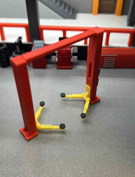 Rak Parkir Satu Lapis 3D Print - 3D Printing Diecast Cars ulasan dan harga