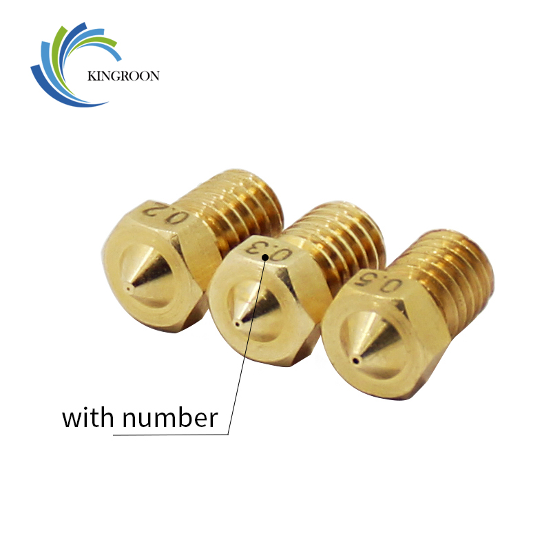 5 Buah/Banyak V5 V6 Nozzle 0.2 - 3D Printing Pdf ulasan dan harga