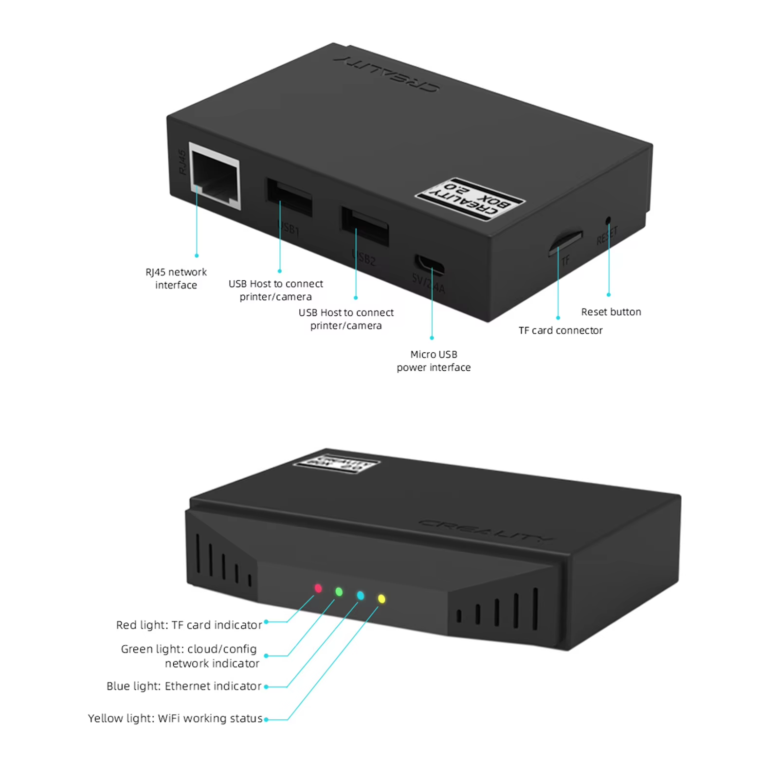 Creality WiFi Box 2.0 Asisten  - 3D Printing Deck Box ulasan dan harga