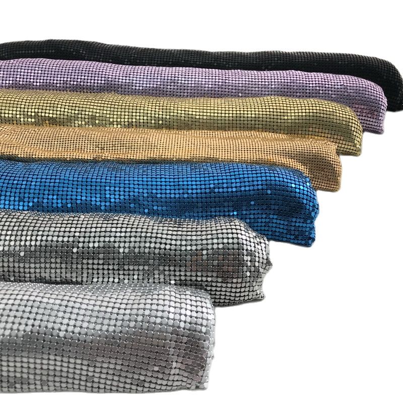 Kain payet logam alumunium ema - 3D Printing On Fabric ulasan dan harga