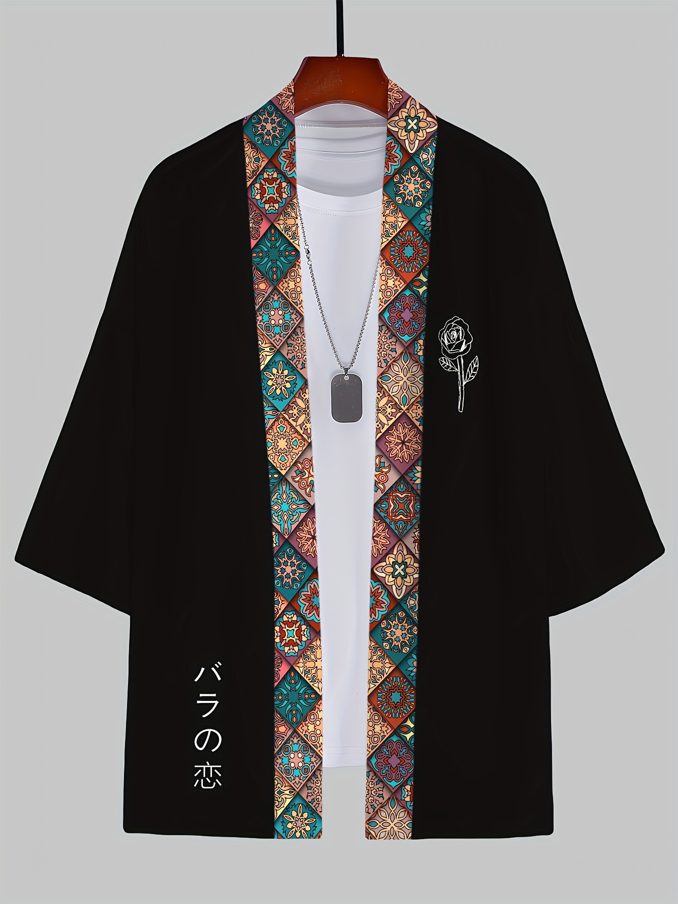 Kimono Pria Musim Panas 2026 D - 3D Printing Design ulasan dan harga