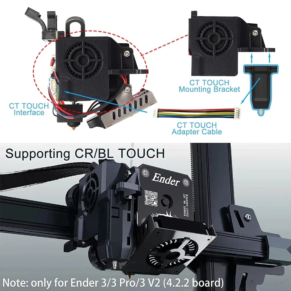 Creality CR Kabel Sentuh Penin - Probe Bltouch Leveling ulasan dan harga
