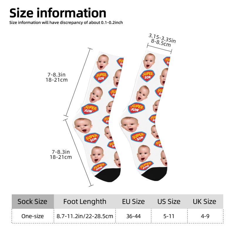 Kaos Kaki Crew Super Son Custo - 3D Printing Design ulasan dan harga