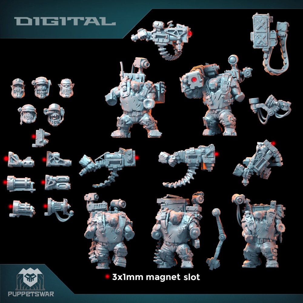 Pasukan Orc Ultimate Badasses, - 3D Printing And Additive Manufacturing ulasan dan harga