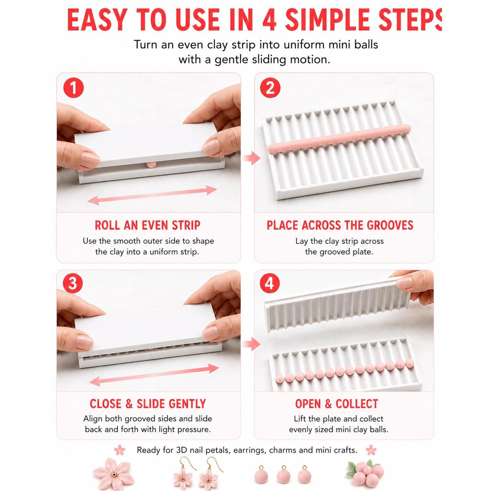 Pembuat Manik-manik Tanah Liat - 3D Printing Nails ulasan dan harga