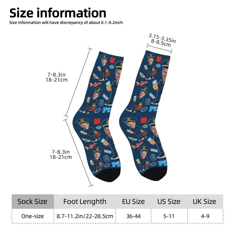 Kaos Kaki Pria Unik Motif Pilo - 3D Printing Design ulasan dan harga
