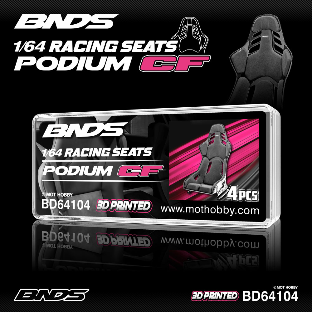 BNDS 1/64 Kursi Balap Tanpa Ca - 3D Printing Diecast Cars ulasan dan harga