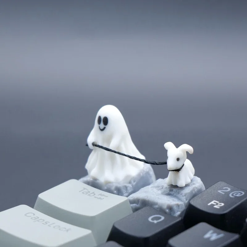 Hantu anak anjing Resin Keycap - 3D Printing And Additive Manufacturing ulasan dan harga