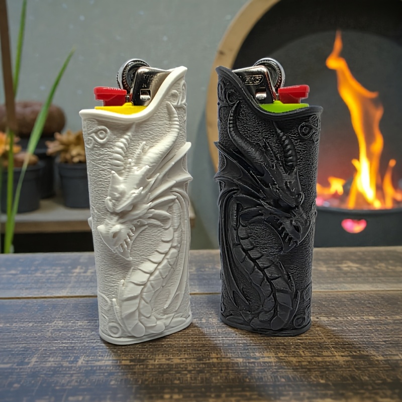 Casing Pemantik Api Motif Naga - 3D Printing Case ulasan dan harga