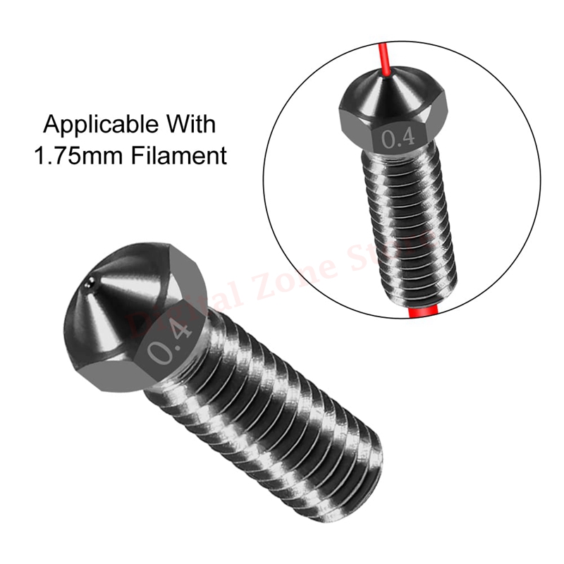 10 buah V6 nozel gunung berapi - 3D Printing Pdf ulasan dan harga