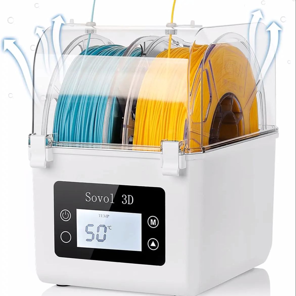 Sovol pengering filamen SH01,  - 3D Printing Deck Box ulasan dan harga