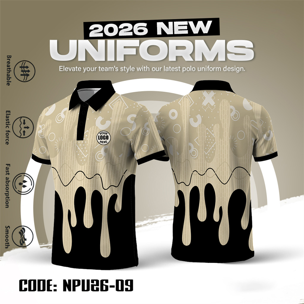 SERAGAM POLO KUSTOM GRATIS 202 - 3D Printing On Fabric ulasan dan harga