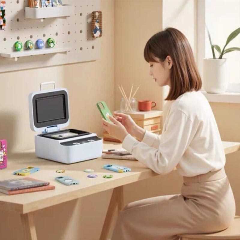 Mesin Press Panas Flatbed Keci - 3D Printing Case ulasan dan harga