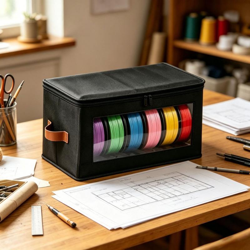Baru 1 Buah Tas Penyimpanan Fi - 3D Printing Deck Box ulasan dan harga