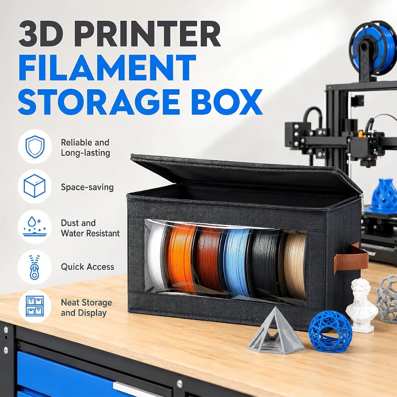 Wadah Penyimpanan Filamen Prin - 3D Printing Deck Box ulasan dan harga