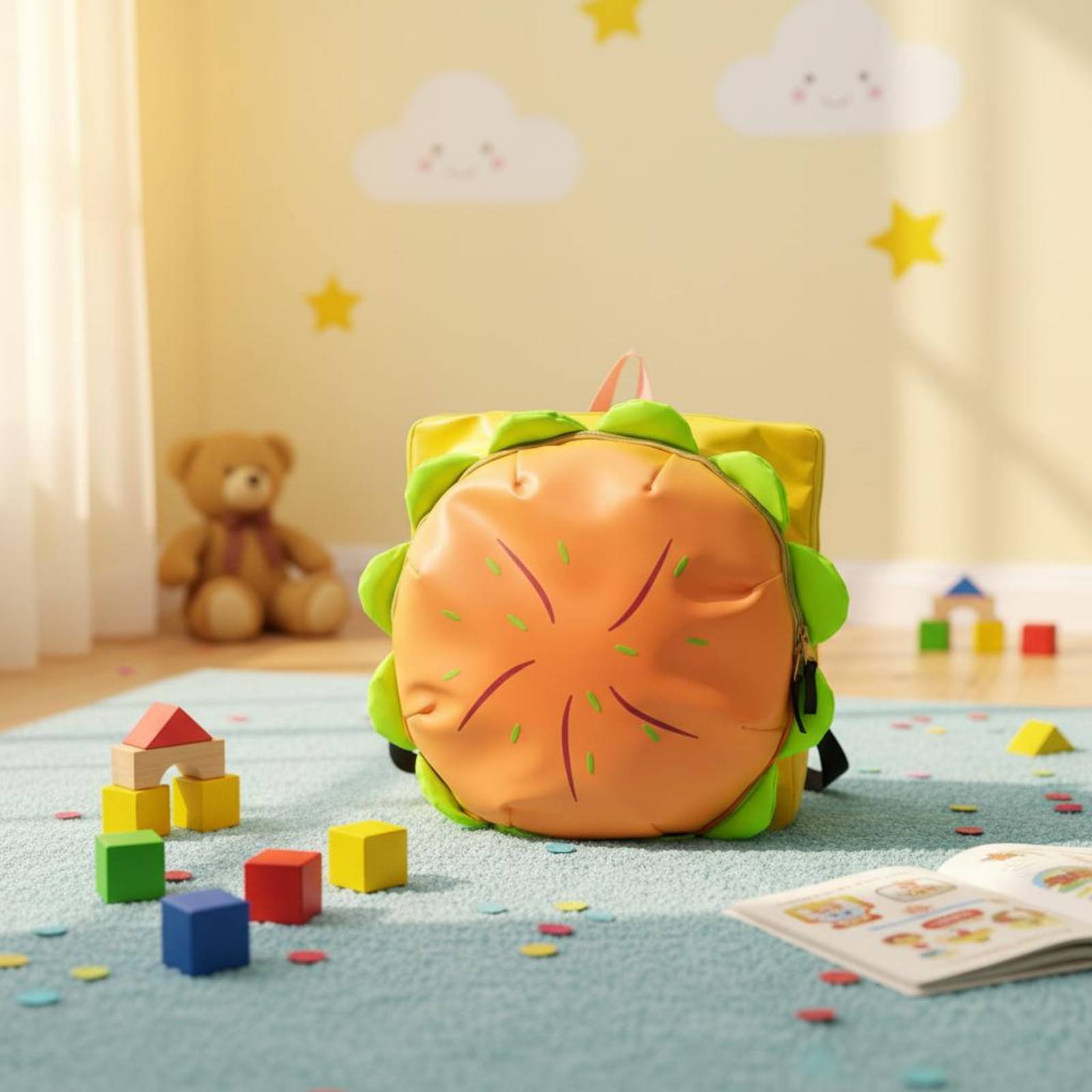 Ransel Hamburger Tas Ransel Ka - 3D Printing Design ulasan dan harga