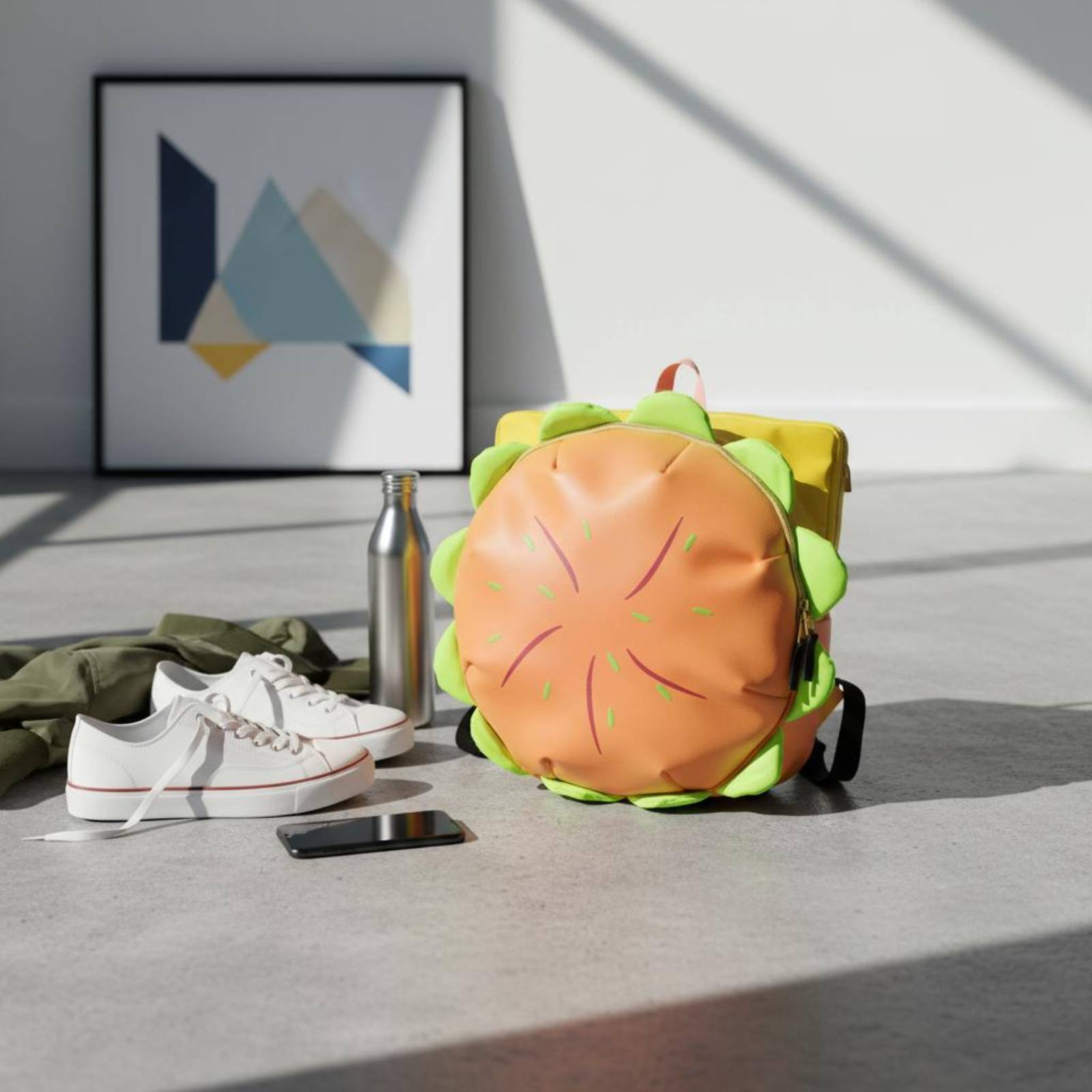 Ransel Hamburger Tas Ransel Ka - 3D Printing Design ulasan dan harga