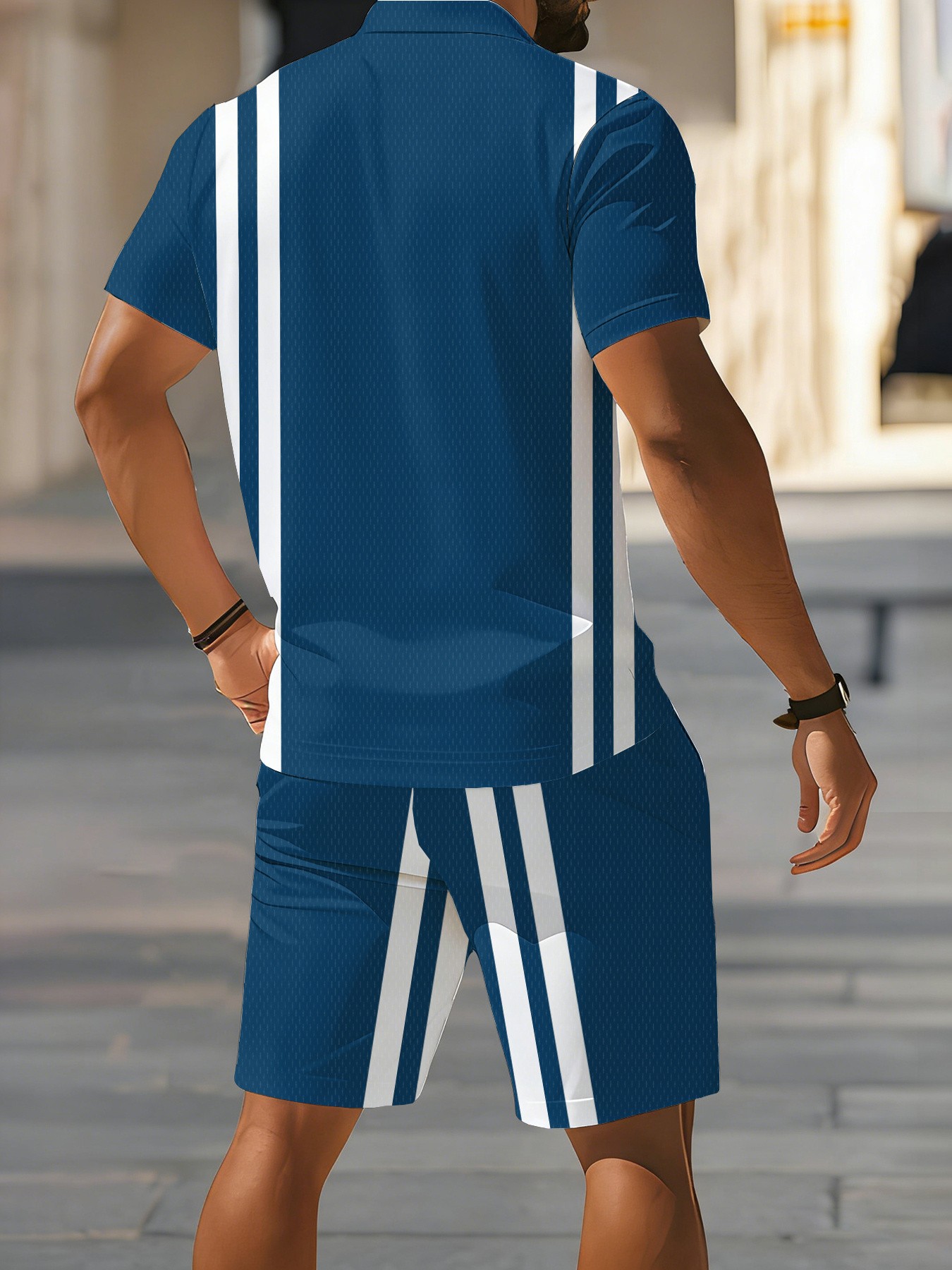 Set Kaos Polo Lengan Pendek Pr - 3D Printing Design ulasan dan harga