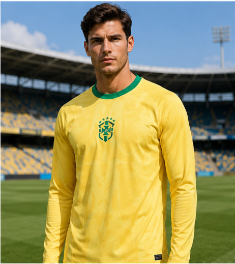 Kaos Sepak Bola Lengan Panjang - 3D Printing Design ulasan dan harga
