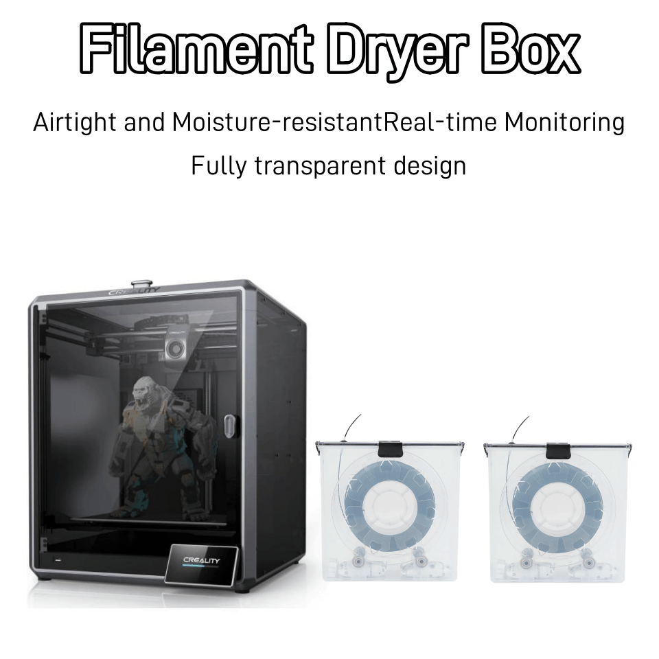BEGRINT 3D kotak pengering fil - 3D Printing Deck Box ulasan dan harga